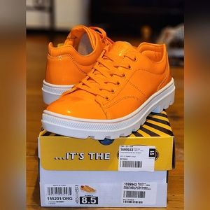 Skechers Roadies Orange 90s bby women's sneakers